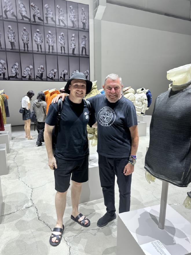 Image with the Stone Island President