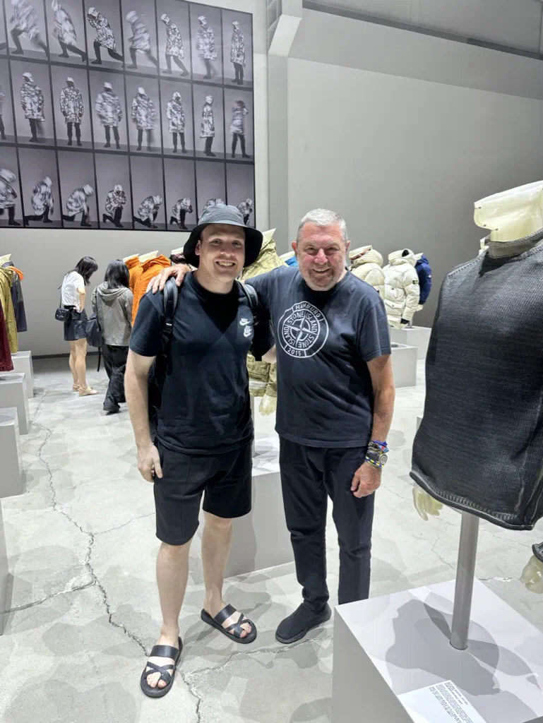 Stone Island 회장과 함께